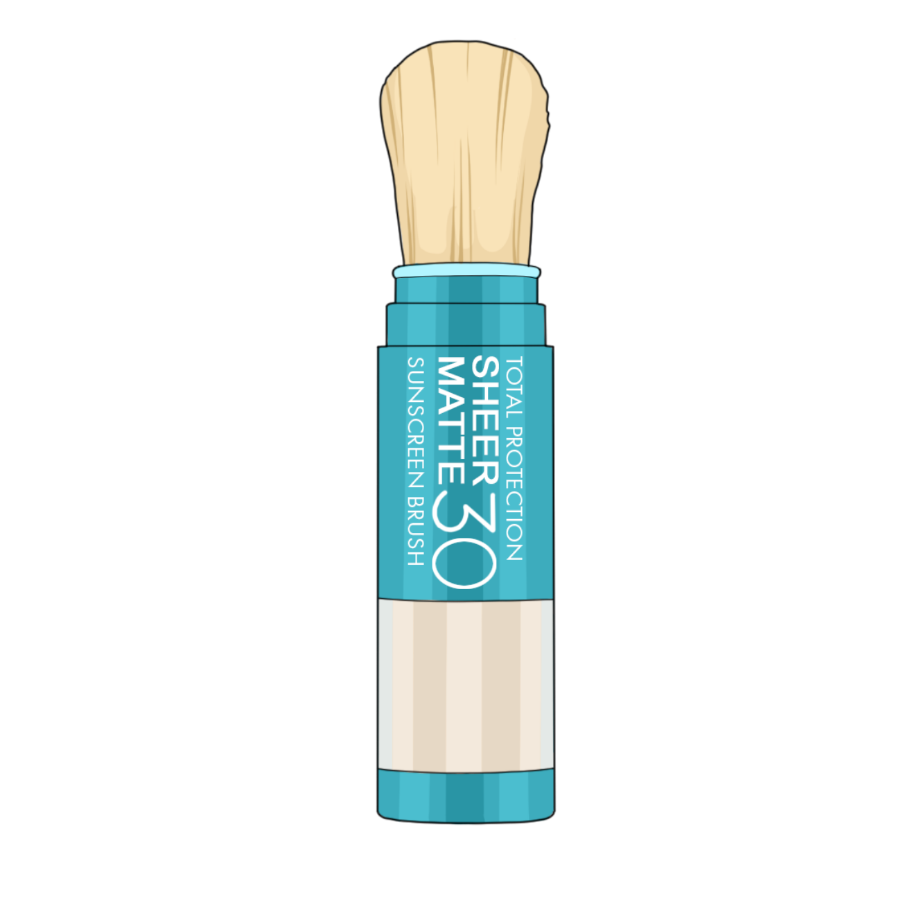 Total Protection Sheer Matte 30 SPF Brush